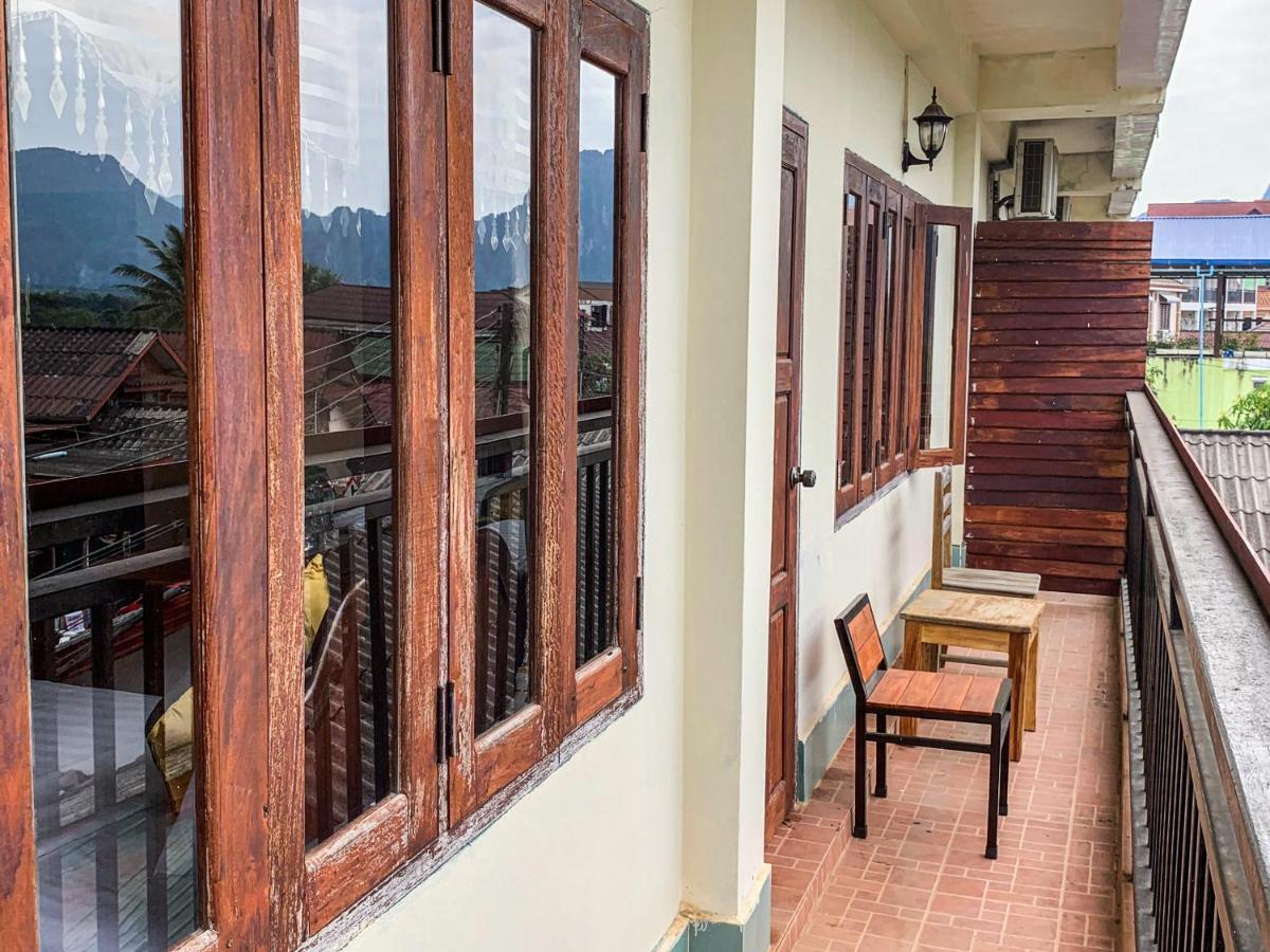 Bountang Mountain View Riverside Hotel Ванг Виенг Екстериор снимка