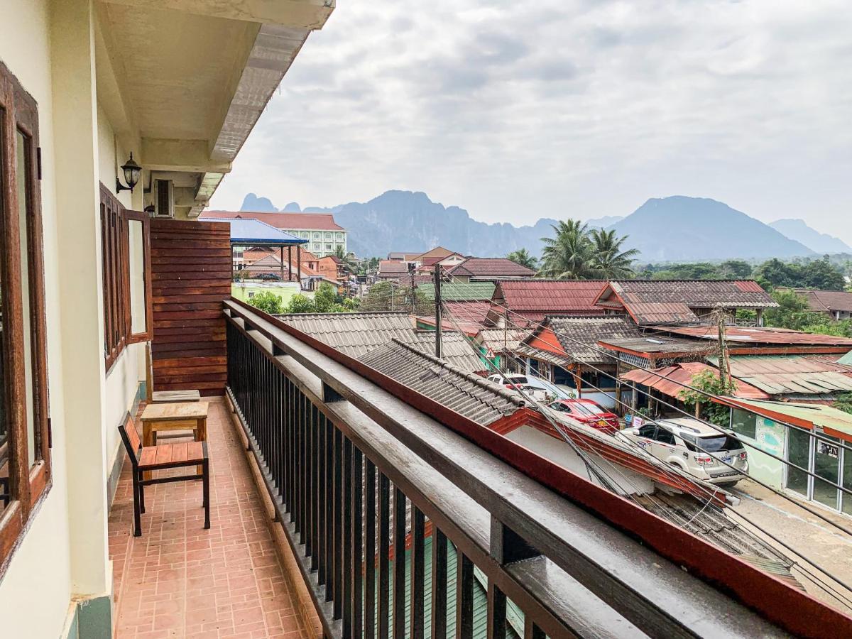 Bountang Mountain View Riverside Hotel Ванг Виенг Екстериор снимка