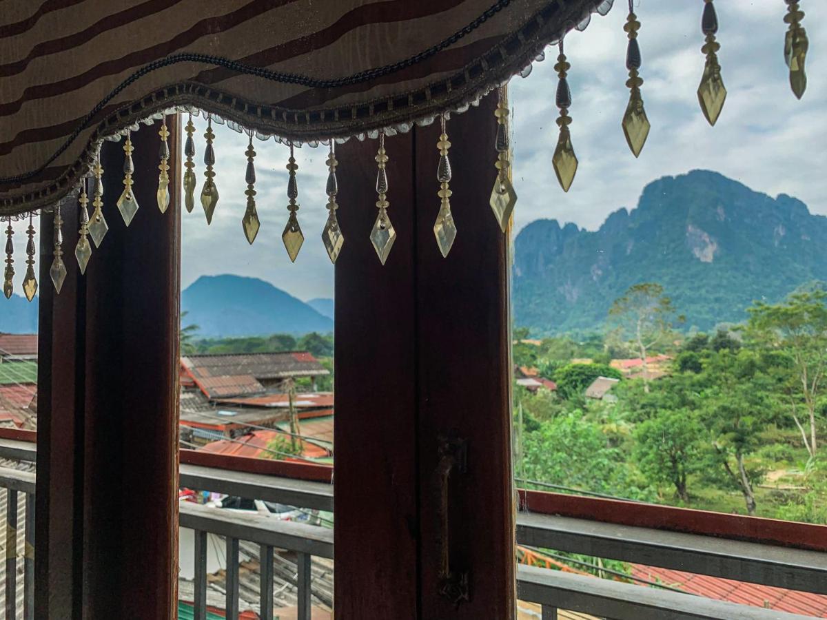 Bountang Mountain View Riverside Hotel Ванг Виенг Екстериор снимка