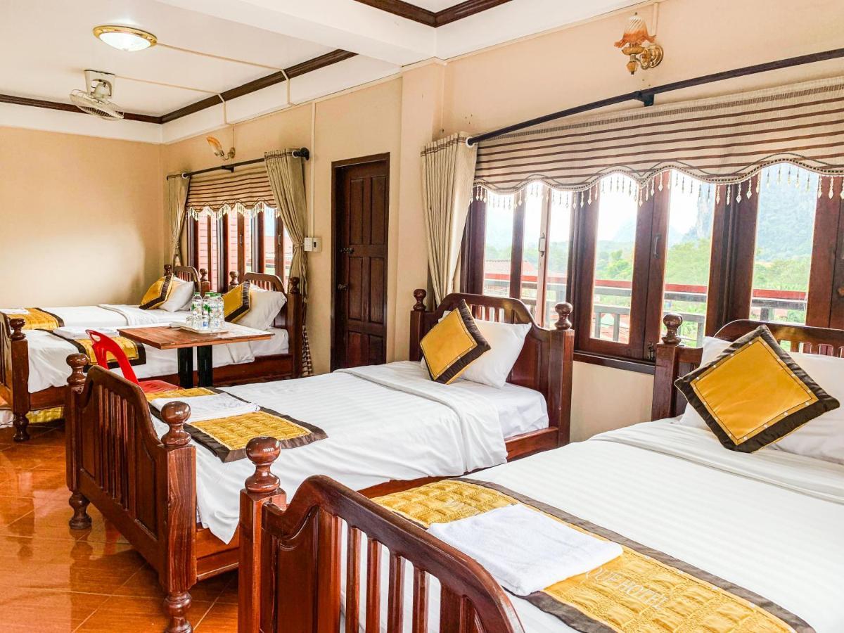 Bountang Mountain View Riverside Hotel Ванг Виенг Екстериор снимка