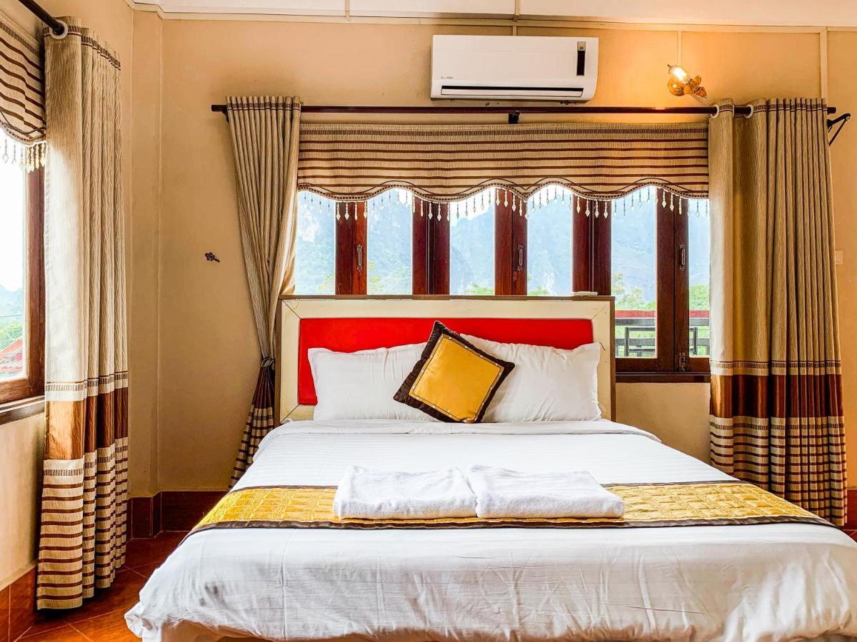 Bountang Mountain View Riverside Hotel Ванг Виенг Екстериор снимка