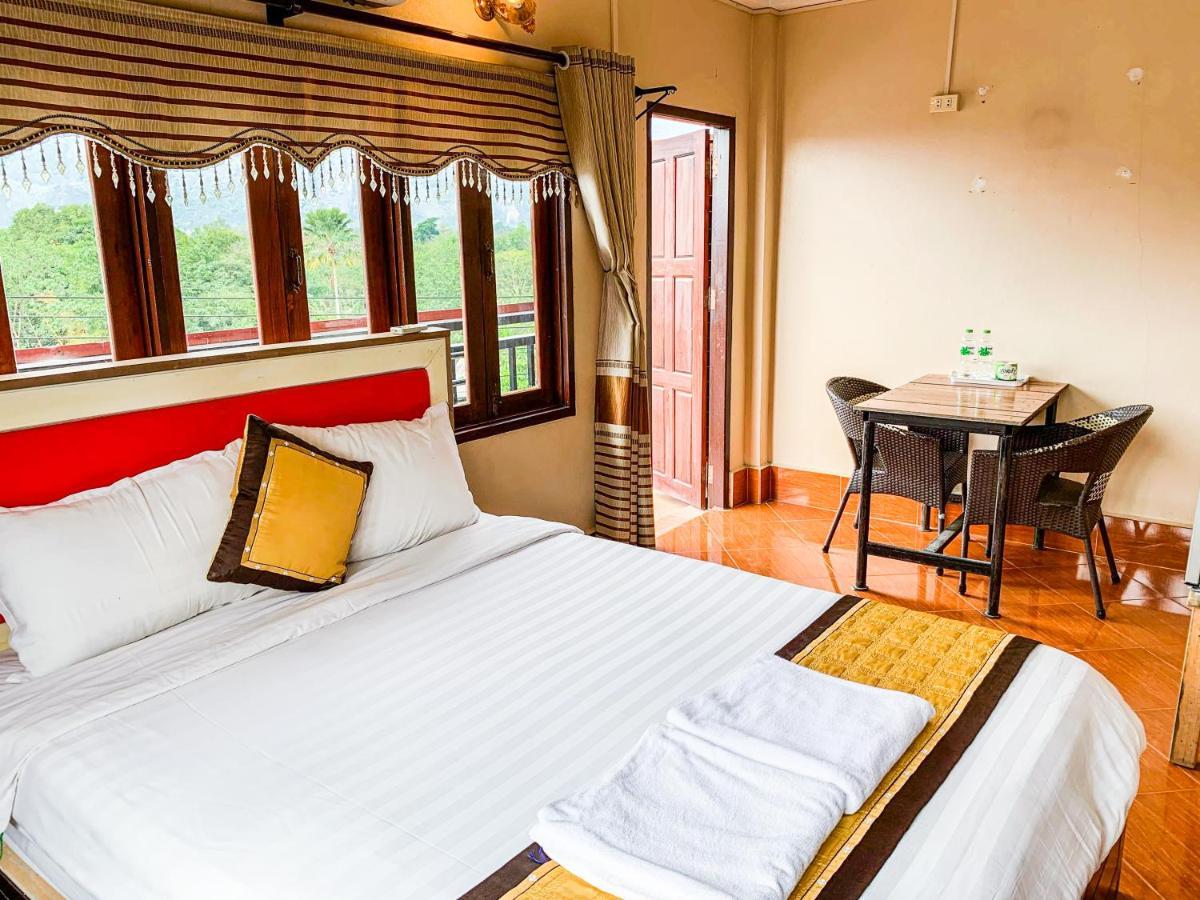 Bountang Mountain View Riverside Hotel Ванг Виенг Екстериор снимка