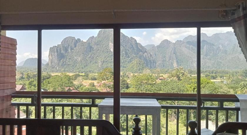 Bountang Mountain View Riverside Hotel Ванг Виенг Екстериор снимка