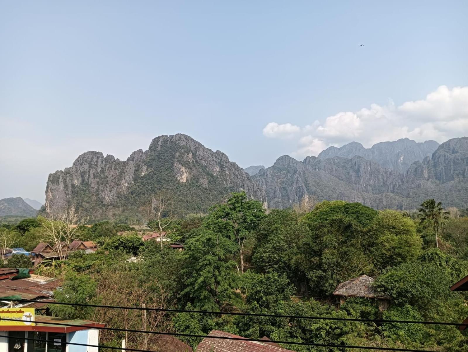Bountang Mountain View Riverside Hotel Ванг Виенг Екстериор снимка
